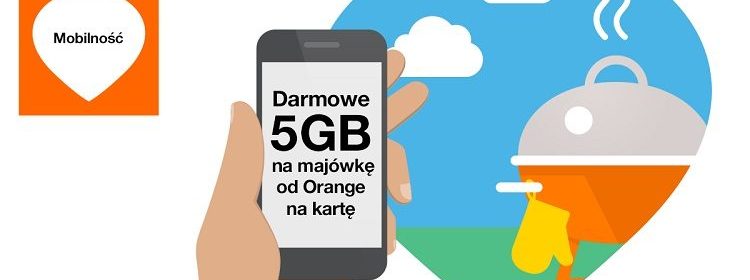 5GB internetu na Majówkę