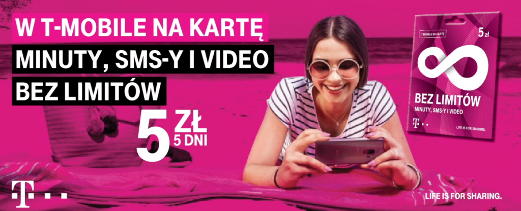 na kartę
