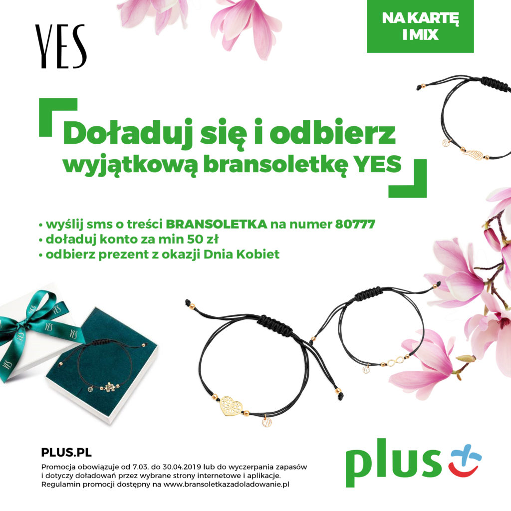 Bransoletka za doładowanie