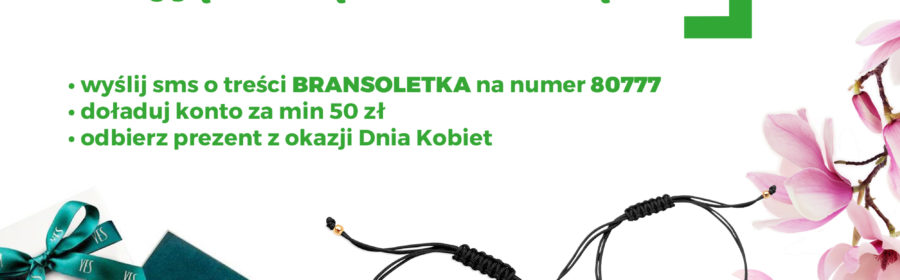 Bransoletka za doładowanie