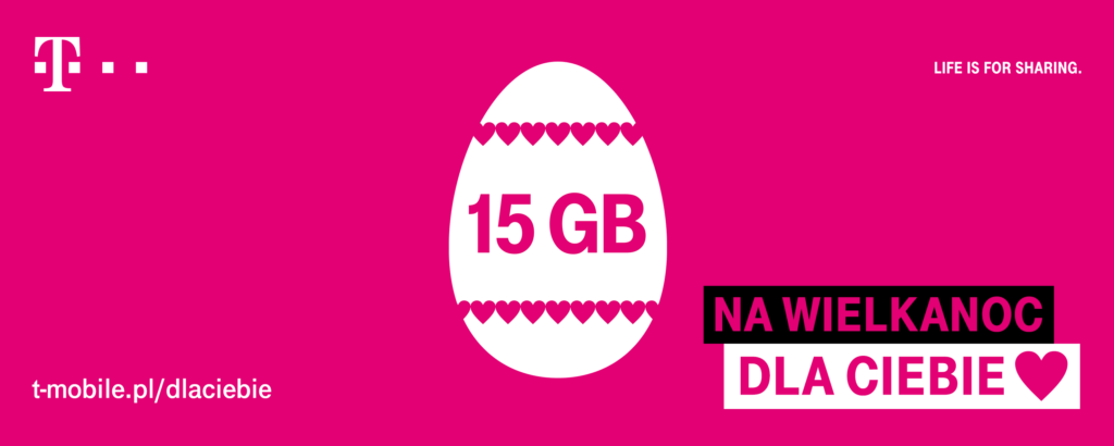 15 GB na Wielkanoc
