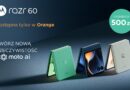 Składana motorola razr 60 już dostępna w ofercie Orange. Na start cashback 500 złotych