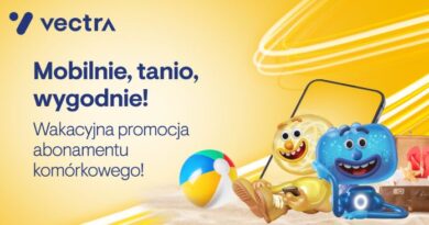 Vectra ogłasza wakacyjną promocję na abonament komórkowy– taniej i więcej gigabajtów