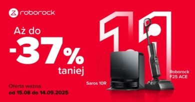 Świętuj 11. urodziny z Roborock i skorzystaj z rabatów nawet do 37%
