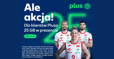 Plus świętuje brązowy medal polskiej reprezentacji na siatkarskich Mistrzostwach Świata i rozdaje 25 GB internetu