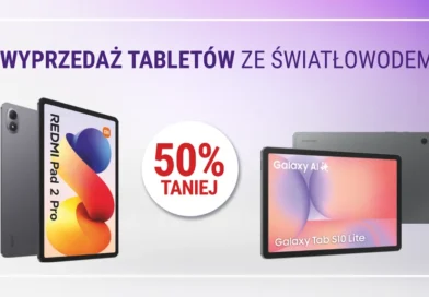Superszybki światłowód z tabletem 50% taniej w noworocznej wyprzedaży Play