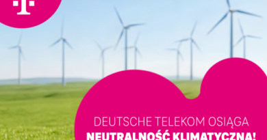 Grupa Deutsche Telekom, jako pierwsza firma telekomunikacyjna na świecie, osiąga neutralność klimatyczną w zakresie emisji własnych