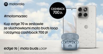 Motorola edge 70 z kryształkami Swarovski dostępna w sklepach Media Expert
