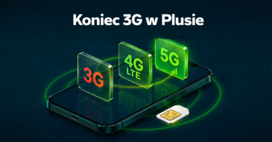 Plus rozpocznie wyłączanie sieci 3G w grudniu 2026 r.
