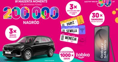 Świętuj 30 lat T-Mobile i wygrywaj każdego dnia w Urodzinowej Loterii Magenta Moments