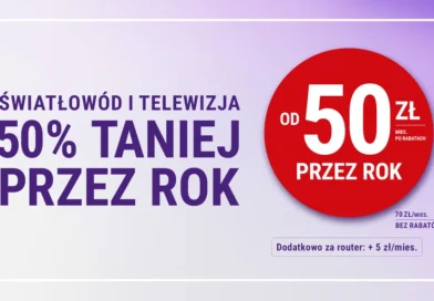 Play startuje z nową promocją światłowodu i telewizji