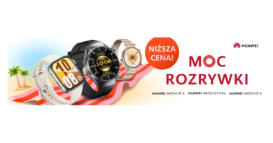 Trwają letnie promocje Huawei na popularne smartwatche i słuchawki!