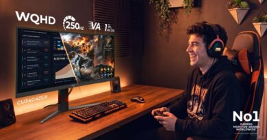 Dwa monitory 21:9 z przełącznikiem KVMi USB-C od AOC GAMING