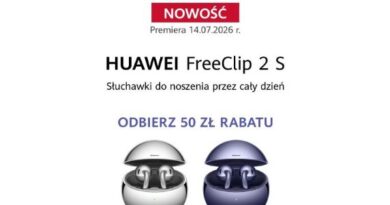Najbardziej stylowe słuchawki w nowej, wyjątkowej edycji– nadchodzą HUAWEI FreeClip 2 S