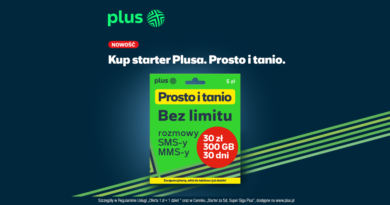 Rewolucja w Plusie na Kartę 1 zł to 10 GB + nielimitowane rozmowy, SMS-y i MMSY