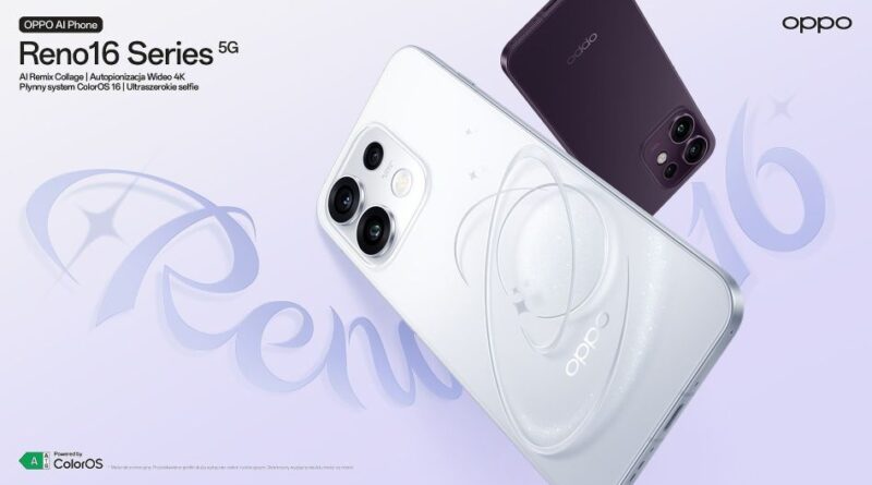 Seria OPPO Reno16 wchodzi na polski rynek