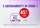 Teraz w Play: 2 abonamenty w cenie 1 i internet 5G bez limitu
