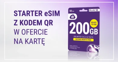 Play wprowadza nowy starter eSIM