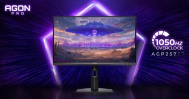 1050 Hz odświeżania i tranzystory IGZO w e-sportowym monitorze AGON PRO AGP257FT 