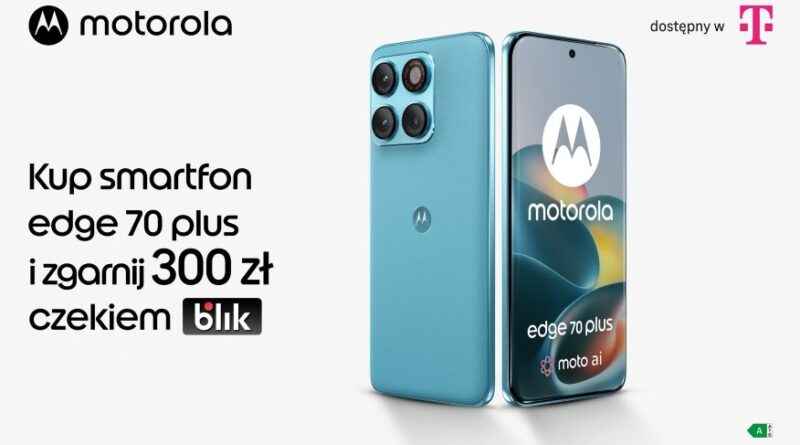 Motorola edge 70 plus już dostępna w T-Mobile